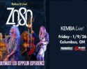 Qfm96 Presents ZOSO at KEMBA Live!