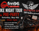 Qfm96 2026 Bike Night Tour PRE-PARTY at Buckeye City Motorsports!